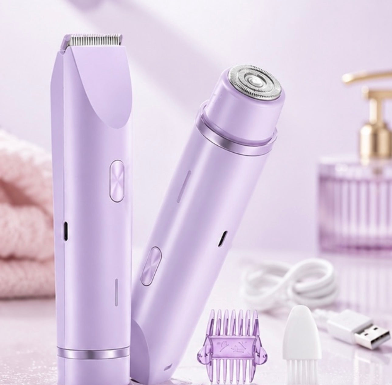 LumaTrim's 2-In-1 Electric Shaver & Trimmer