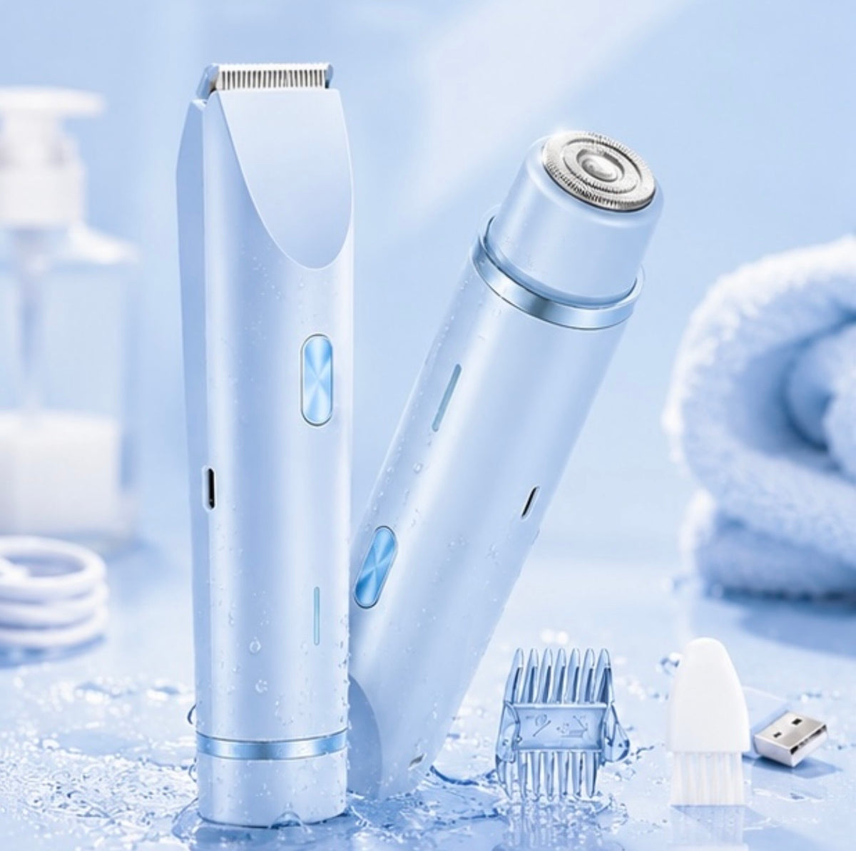 LumaTrim's 2-In-1 Electric Shaver & Trimmer