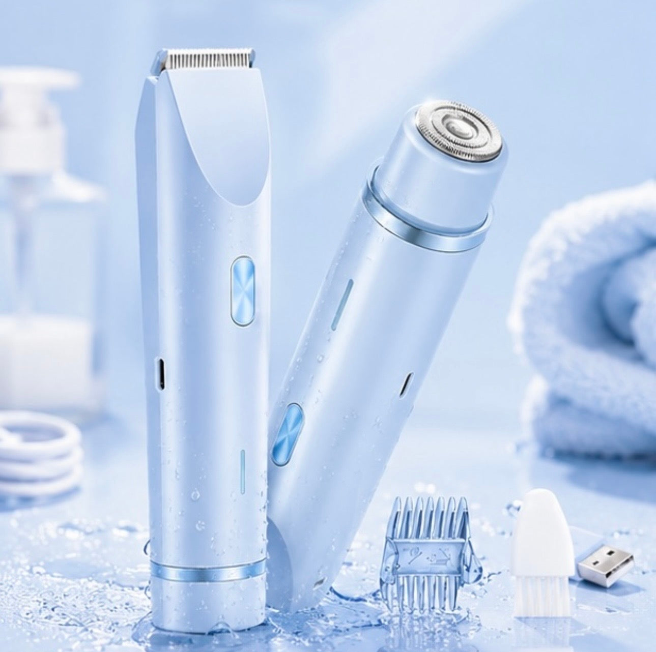 LumaTrim's 2-In-1 Electric Shaver & Trimmer